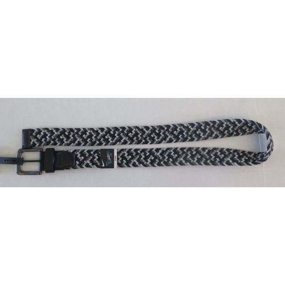 Nike S5045929A Men's Sz M (36-38) Black Multi G Flex Webbed Braided Golf Belt - Picture 6 of 10